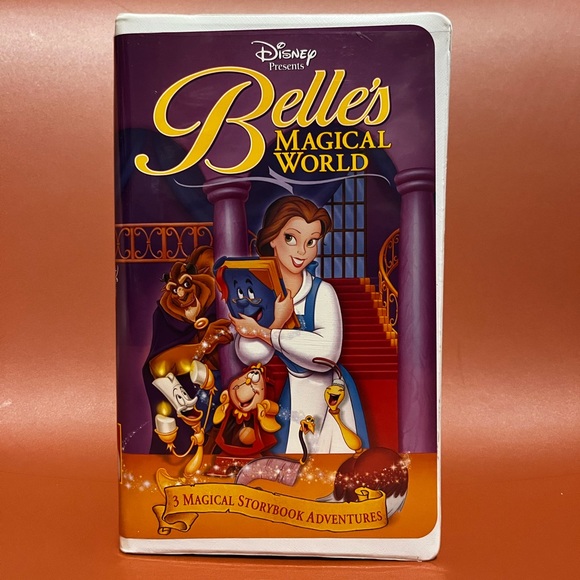 1998 Disney Presents BELLE’S MAGICAL WORLD Vhs #12546 - Picture 3 of 15